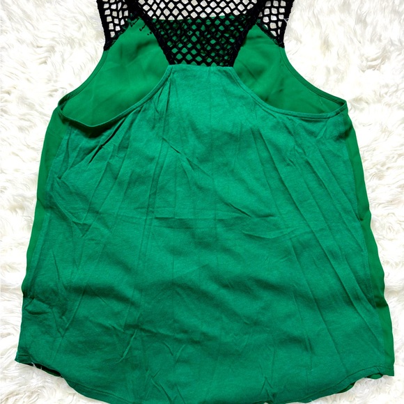 Express green casual top size M - Picture 2 of 4